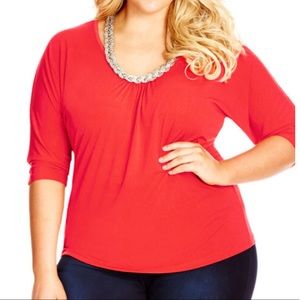 City Chic BLING Chain Top